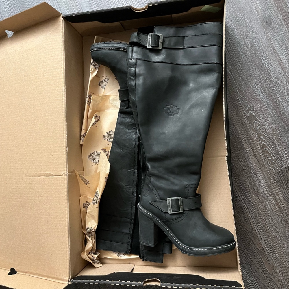 Harley Davidson Charleviox Heeled Boots
